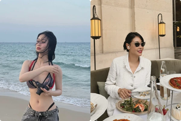 Hot face sao Việt: Jun Vũ diện bikini dây mảnh táo bạo