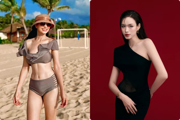 Hot face sao Việt: Cựu mẫu Thuý Hạnh khoe vóc dáng đẹp trên bãi cát