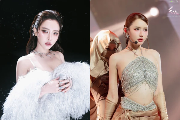 Bích Phương gây sốt với trang phục khoét ngực sâu táo bạo