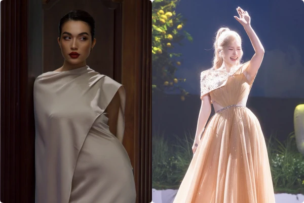 Hot face sao Việt: Á hậu Lệ Hằng diện váy lụa sang trọng, quyến rũ