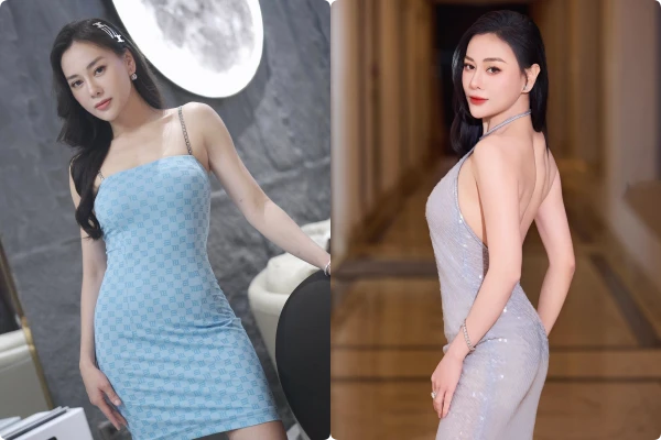 Phương Oanh "hớp hồn" fan khi diện váy ôm sát khoe vóc dáng