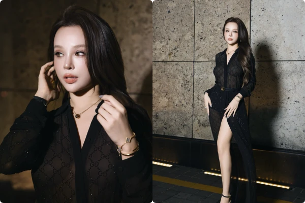 Huyền Baby tuổi 36 đẹp 'lấn át' dàn khách mời, nhan sắc U40 gây choáng