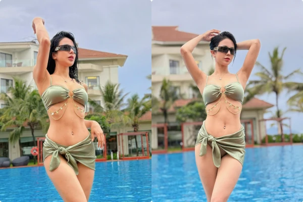 Diệp Lâm Anh diện đồ bơi, khẳng định đẳng cấp mỹ nhân