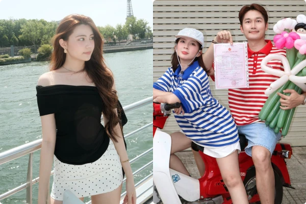 Hot face sao Việt: Con gái út Quyền Linh khoe dáng ở Paris