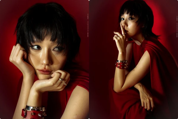 Huỳnh Uyển Ân hóa 'bà già Noel' cá tính với tóc tém lạ lẫm