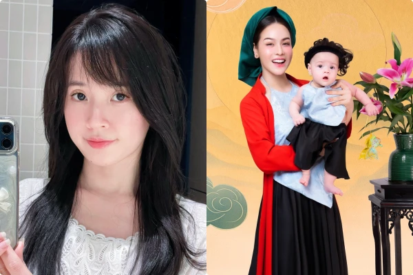 Hot face sao Việt: Nhật Kim Anh hoá chị Hằng chụp cùng con gái dịp Trung Thu