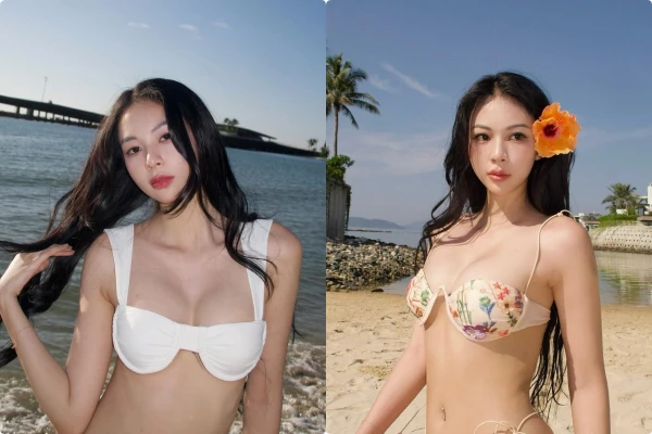 Phí Phương Anh gây sốt với thời trang khoét sâu, khoe vòng một tràn viền