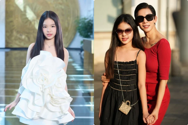 Con gái Xuân Lan trổ mã ở tuổi 12, chiều cao gây trầm trồ