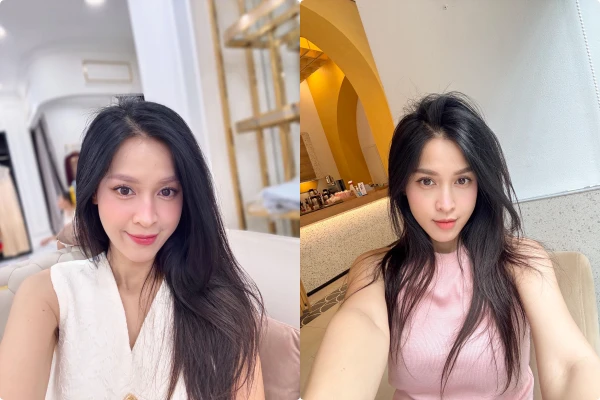 Vợ mỹ nam 'Phía trước là bầu trời' khoe da căng bóng ở tuổi U40