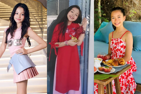 Ba tiểu công chúa lai Tây của showbiz Việt, thần thái 'hoa hậu tương lai'