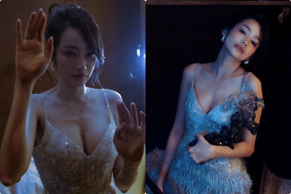 Á hậu Trúc Diễm lộ thềm ngực căng tràn táo bạo ở tuổi U40