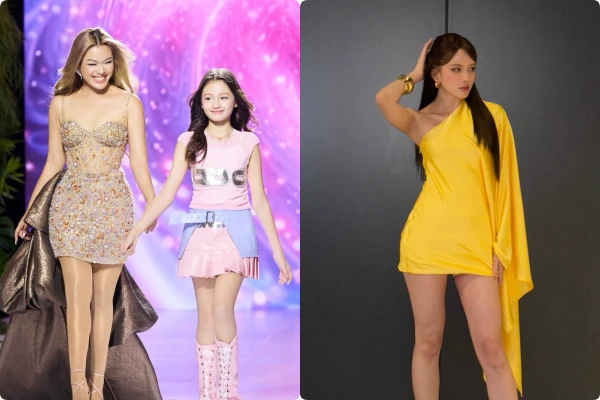 Hot face sao Việt: Con gái Phương Vy sánh bước cùng mẹ trên sàn catwalk