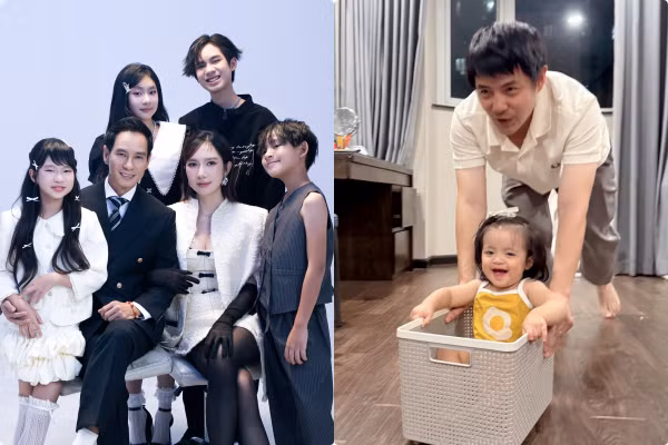 Hot face sao Việt: Gia đình Lý Hải Minh Hà đẹp chuẩn điện ảnh