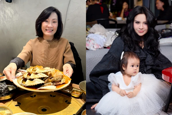 Hot face sao Việt: Hồng Đào thưởng thức ẩm thực khi đến Hàn Quốc