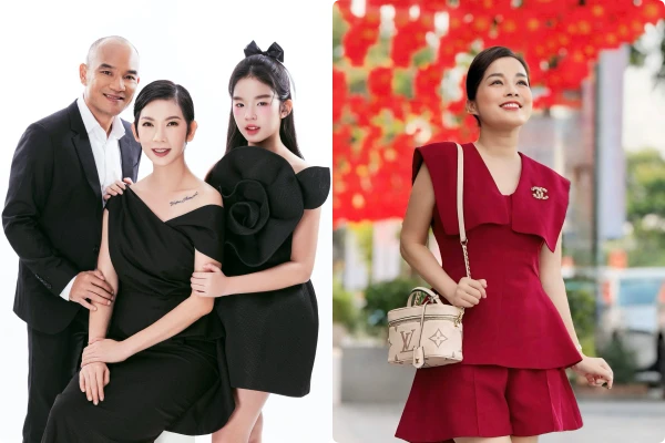 Hot face sao Việt: Siêu mẫu Xuân Lan đăng loạt ảnh gia đình mừng tuổi mới