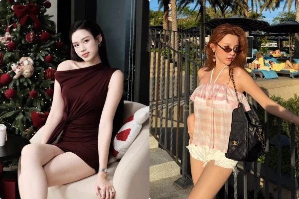 Hot face sao Việt: Đỗ Thị Hà mặc váy đỏ siêu ngắn, tôn đôi chân thon dài