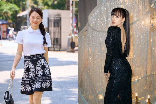 Hot face sao Việt: Lan Phương thả dáng trẻ trung trên phố