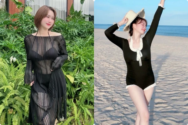 Hương Giang "Mắt to" khoe vóc dáng cực xịn sau sinh