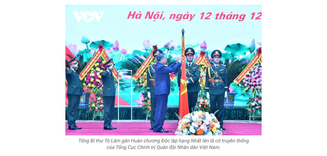 Phát biểu của Tổng Bí thư tại kỷ niệm 80 năm Ngày truyền thống Tổng cục Chính trị - Hình 2 Phat bieu cua Tong Bi thu tai ky niem 80 nam Ngay truyen thong Tong cuc Chinh tri-Hinh-2
