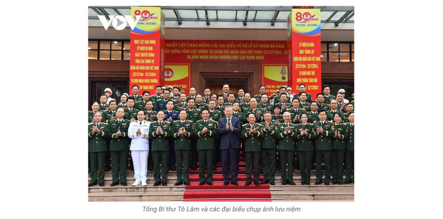 Phát biểu của Tổng Bí thư tại kỷ niệm 80 năm Ngày truyền thống Tổng cục Chính trị - Hình 3 Phat bieu cua Tong Bi thu tai ky niem 80 nam Ngay truyen thong Tong cuc Chinh tri-Hinh-3