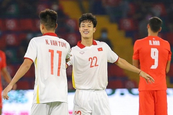 Vùi dập Singapore 7 bàn, U23 Việt Nam gửi lời thách đấu Thái Lan - Hình 3 Vui dap Singapore 7 ban, U23 Viet Nam gui loi thach dau Thai Lan-Hinh-3