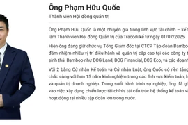 Cơn sóng nhân sự tại Tracodi: Thêm một thành viên HĐQT từ nhiệm đột ngột