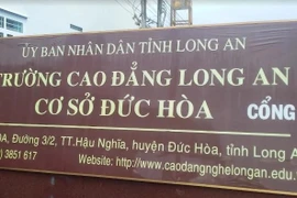 Gói thầu tại Trường CĐ Long An: Loại nhà thầu giá thấp, vì sao? 