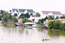 Long An: Thiên Lộc Kiến Tường thi công cống Rạch Gốc