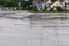 Vị trí sụt lún.