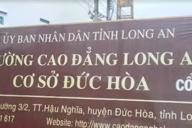 Gói mua sắm vật tư tại CĐ Long An: Nhà thầu quen mặt tiếp tục “độc diễn”?