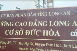 Gói mua sắm vật tư tại CĐ Long An: Nhà thầu quen mặt tiếp tục “độc diễn”?