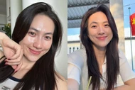 Phương Anh Đào gây sốt với mặt mộc cực phẩm, da căng bóng tuổi 34