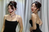 Tóc Tiên gây sốt với đầm hai dây ôm sát, sắc vóc căng tràn