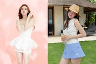 Á hậu Tường San gây thương nhớ với váy ngắn khoe chân dài