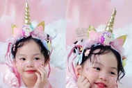 Con gái Cường Đô La đón sinh nhật 5 tuổi cực xinh xắn