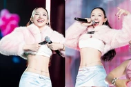 Tóc Tiên diện áo ngắn cũn khoe vòng eo miễn chê trên sân khấu