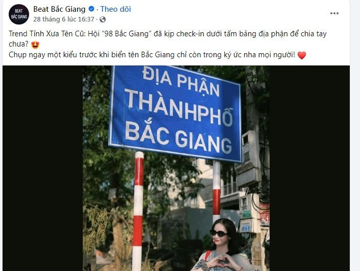 Trong những ngày qua, hashtag #TỉnhXưaTênCũ đã trở thành xu hướng, thu hút hàng triệu lượt tương tác trên Facebook, TikTok và các nền tảng khác.