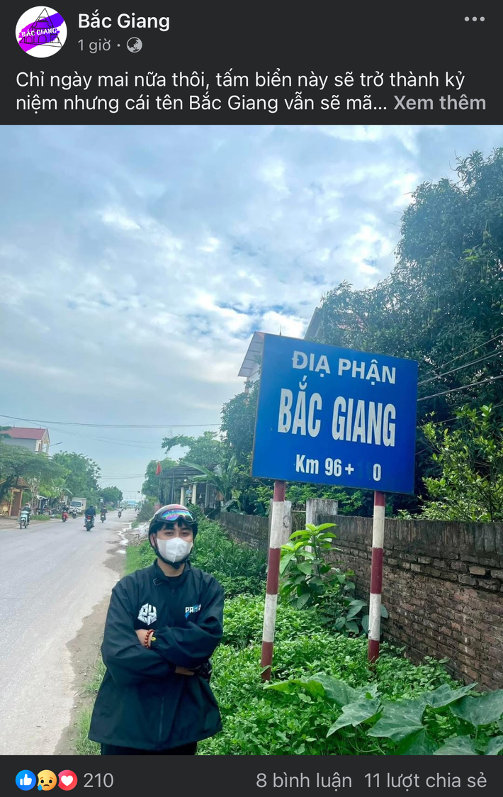 Có người hăng hái tham gia trend chụp ảnh ở những địa điểm nổi bật của tỉnh và gắn hashtag Tỉnh Xưa Tên Cũ, có người để lại vài dòng tâm sự nhờ Facebook lưu lại, có người hào hứng với sự đổi mới sau khi sáp nhập,...