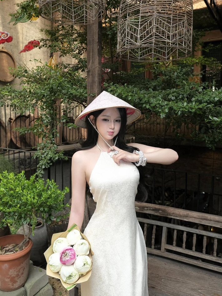 Thậm chí, một số người hâm mộ còn ưu ái ví cô sở hữu vẻ đẹp hoàn hảo "như AI" (trí tuệ nhân tạo). (Ảnh: IGNV)