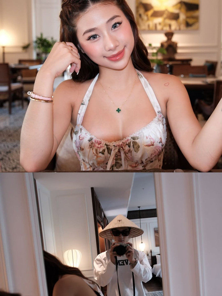 Mới đây, Louis Phạm đã chia sẻ loạt ảnh mới nhất trong chuyến đi du lịch cùng Paul Lê. Cựu vận động viên thể dục dụng cụ thoải mái thể hiện tình cảm với bạn trai, cho thấy mối quan hệ của họ đang rất mặn nồng. (Ảnh: @louispham203)