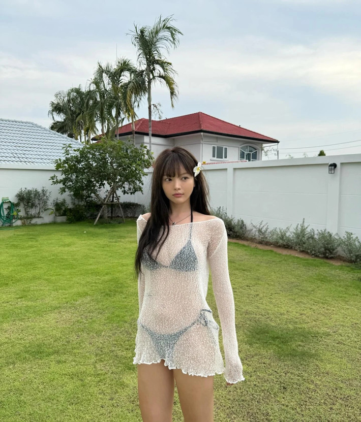 Nữ người mẫu vẫn thường xuyên hợp tác với thương hiệu nội y, mỹ phẩm trong nước, nhưng hiếm khi đề cập đến đời sống riêng tư.
