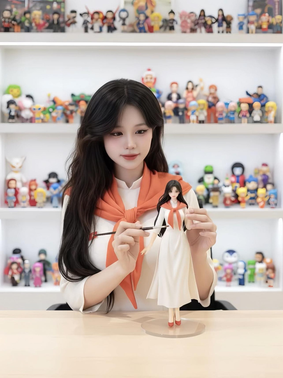 Không chỉ dừng lại ở cosplay và streamer, Yugi Kiều Oanh còn chứng minh khả năng biến hóa linh hoạt của mình khi xuất hiện ở nhiều vai trò khác nhau như game thủ tại các giải đấu chuyên nghiệp. (Ảnh: FBNV)