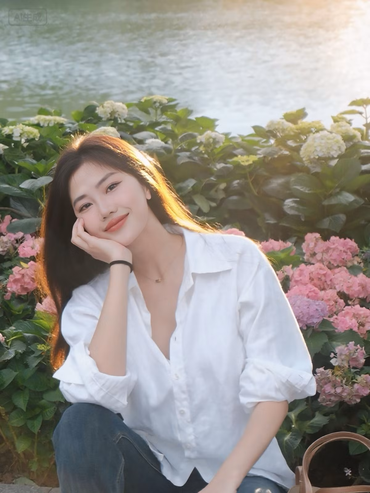 Để có những bức ảnh đẹp nhất, bạn có thể đến các vị trí được trang trí hoa cẩm tú cầu dọc theo các tuyến đường ven hồ như Đinh Tiên Hoàng, Lê Thái Tổ, hay khu vực gần Tượng đài Cảm Tử. (Ảnh: Tổng hợp)