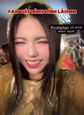 Nhìn thôi cũng thấy Mai Dora "quẩy nhiệt" đến thế nào.