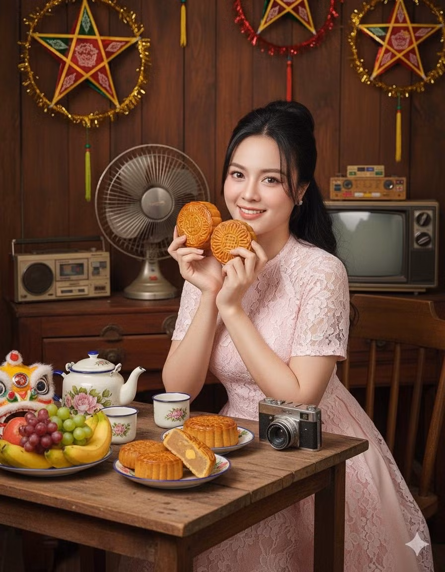 Tuy nhiên, điều khiến cộng đồng mạng ngỡ ngàng và thích thú hơn cả chính là sự thật phía sau những bức ảnh lung linh này: Toàn bộ bộ ảnh không phải là kết quả của một buổi chụp hình tốn kém mà được tạo ra hoàn toàn bằng trí tuệ nhân tạo (AI). (Ảnh: FBNV)