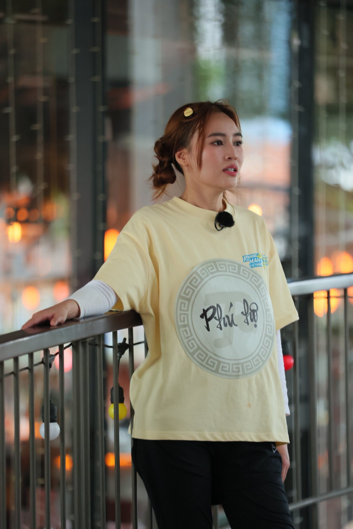 Là thành viên nữ chính thức duy nhất tại chương trình truyền hình ăn khách Running Man Vietnam mùa 2026, Lan Ngọc gây ấn tượng với cách nói chuyện duyên dáng, cùng lối chơi lăn xả, hết mình. (Ảnh: FBNV)