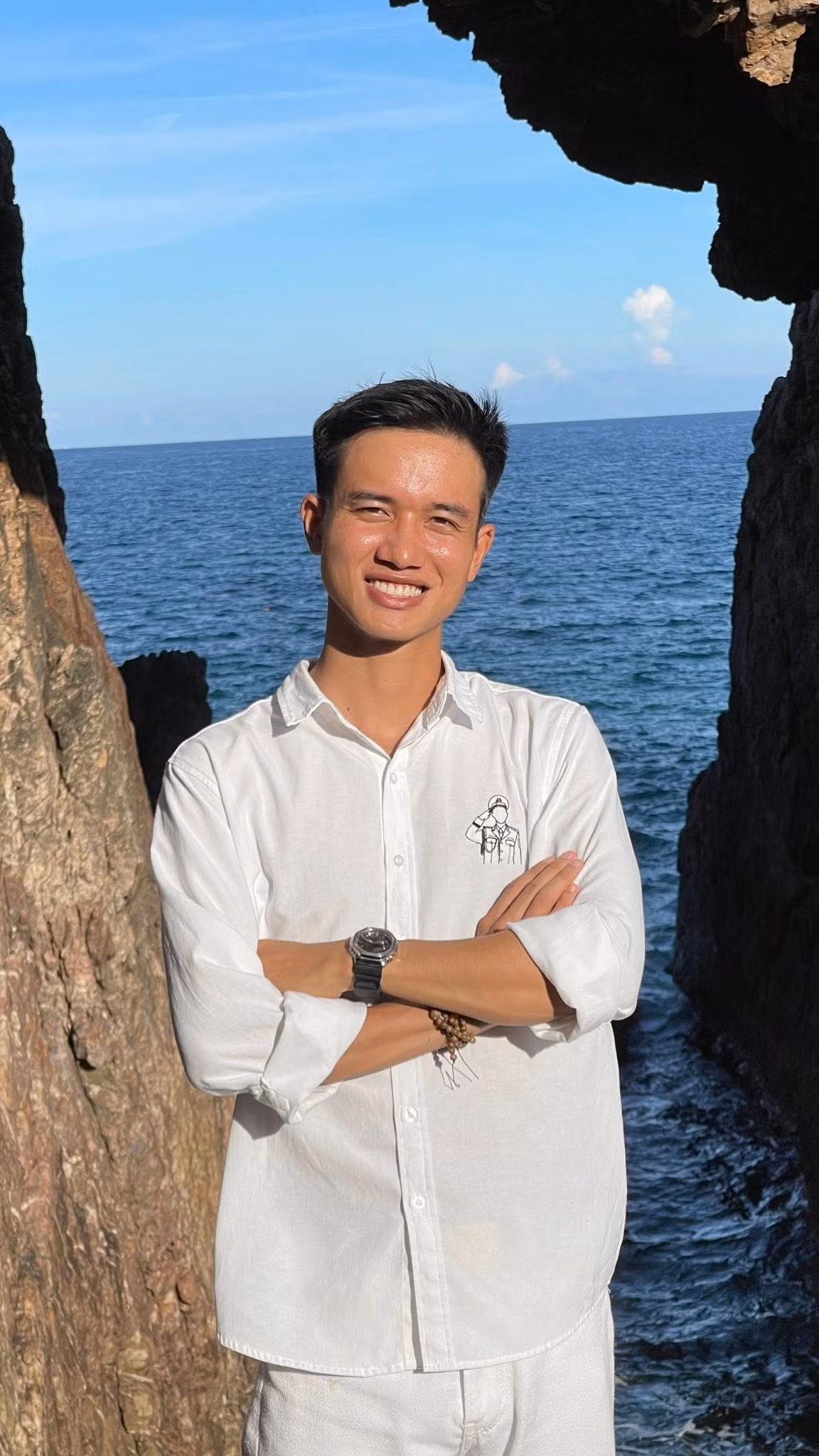 Trên trang cá nhân, anh chàng vẫn thường xuyên cập nhật những hình ảnh đời thường, thu hút sự chú ý của cộng đồng mạng. (Ảnh: FBNV)