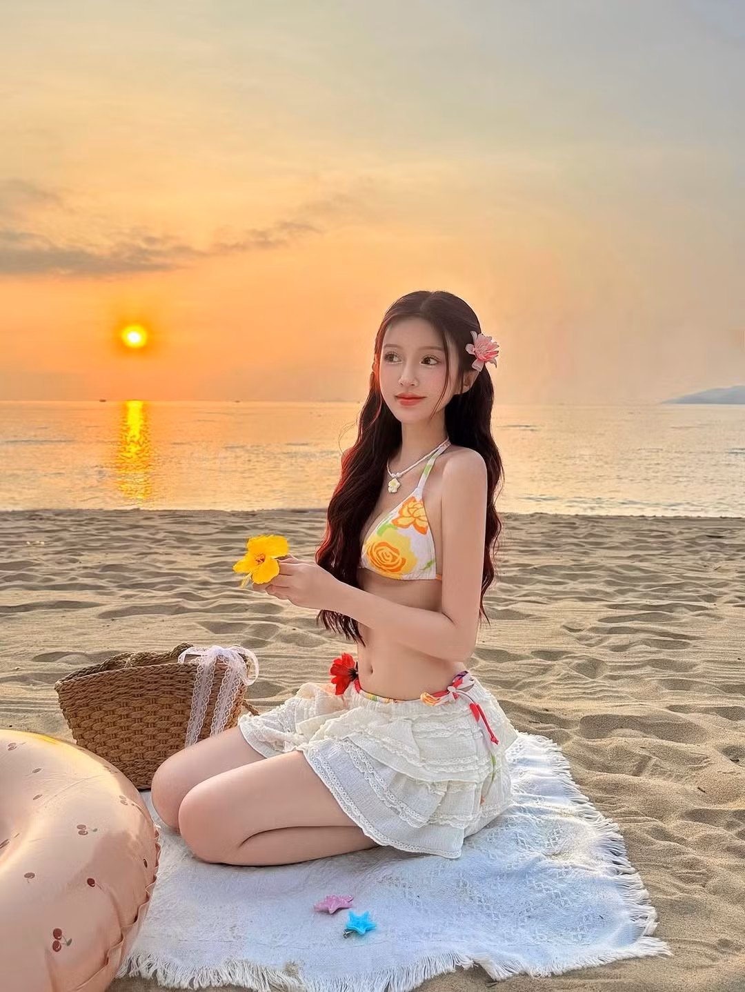 Mai Mỹ Uyên từng là sinh viên ngành Ngân hàng nhưng được biết đến rộng rãi với vai trò mẫu ảnh. (Ảnh: IGNV)