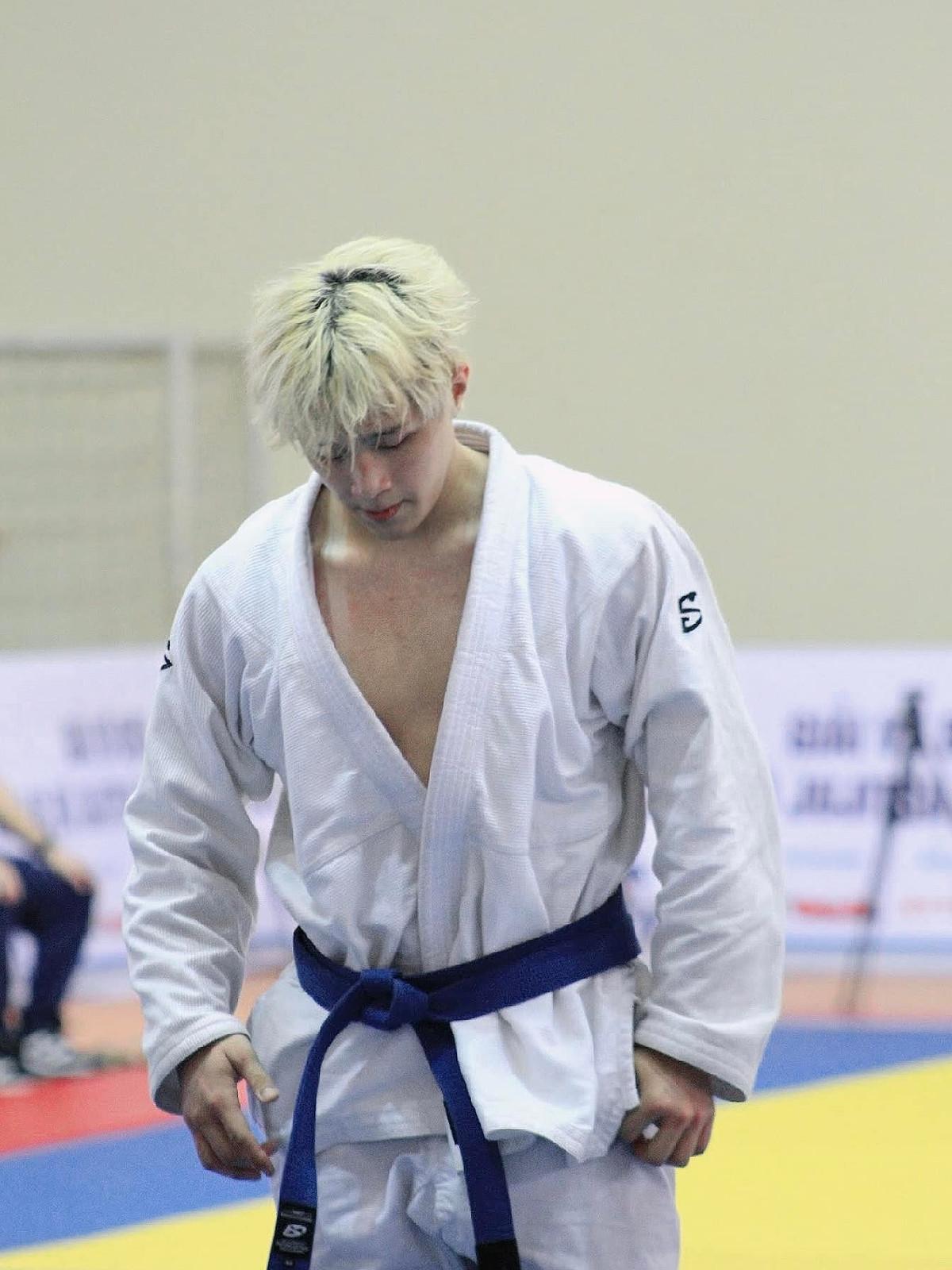 Tại SEA Games 33 lần này, Tiến Triển là một trong những vận động viên được kỳ vọng sẽ mang về huy chương cho đội tuyển Jujitsu Việt Nam. (Ảnh: FBNV)