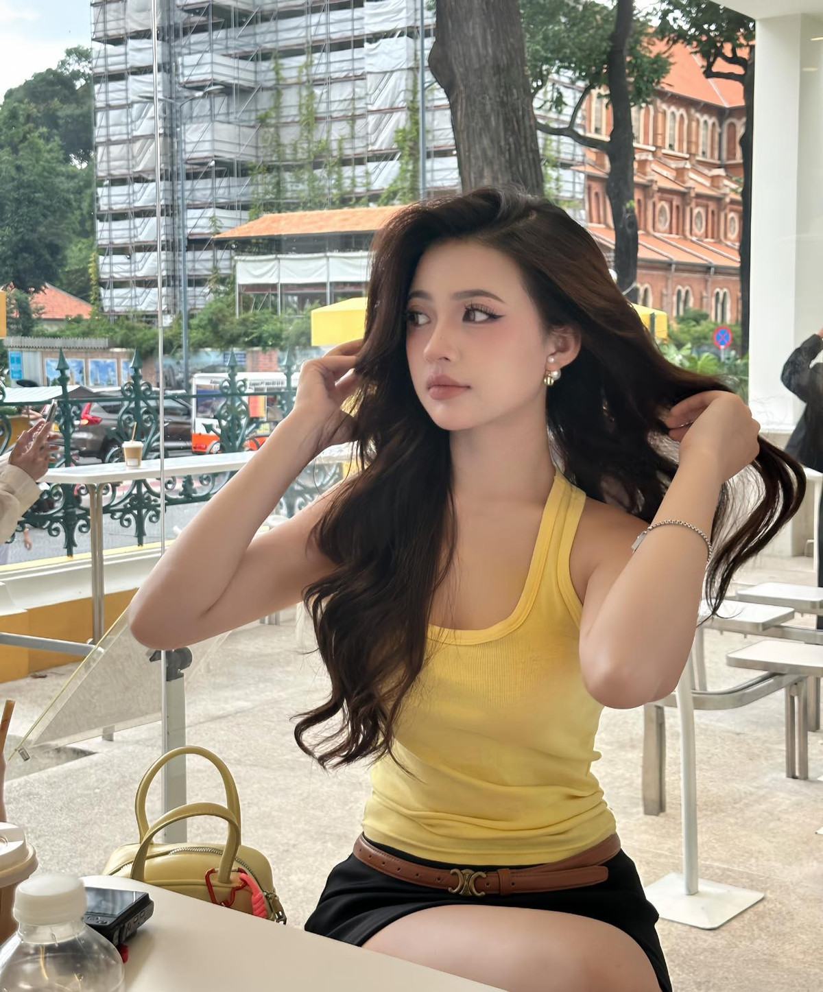 Phương Nhi cũng hi vọng cộng động mạng không tiếp tục đồn đoán, ảnh hưởng đến cuộc sống cá nhân: "Mong mọi người chia sẻ thông tin chính xác để không ảnh hưởng đến cuộc sống cá nhân và hình ảnh của mình". (Ảnh: IG @hyn.203_)